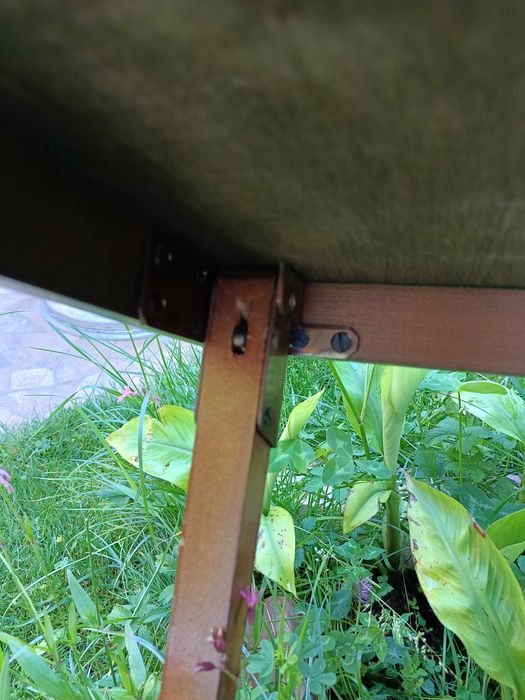 Стара английска сгъваема маса за игра на карти