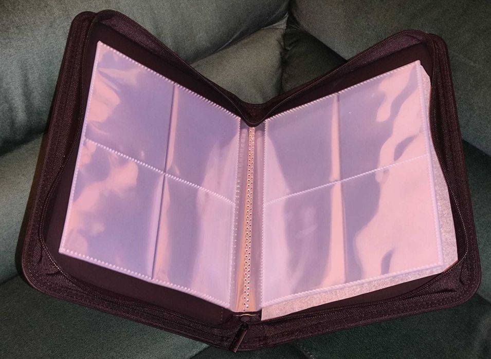 4-Pocket Toploader Premium Binder: Album protectie carti TCG Toploader