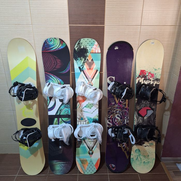 Placa snowboard copii-adulti-boots burton, nitro,salomon