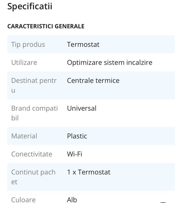Termostat  honeywell ca nou