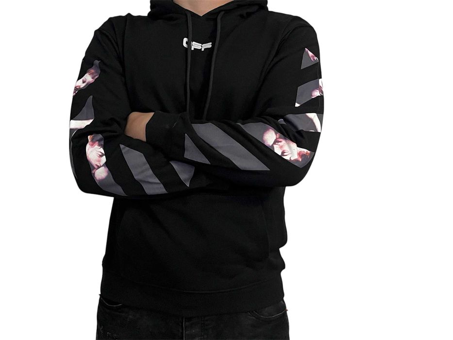 Суичър OFF WHITE Angels (Black)