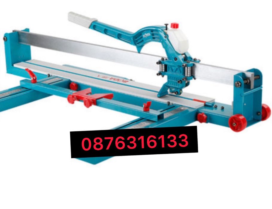 Машина за рязане на плочки  релсова професионална 1200