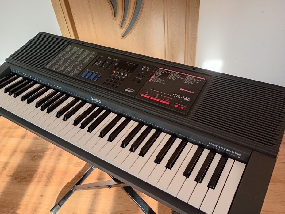Casio CTK-550 clape dinamice pian orga