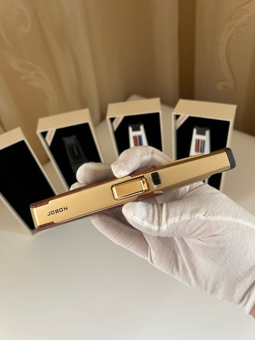 JOBON запалка за пури – мощен джет пламък, 4 цвята