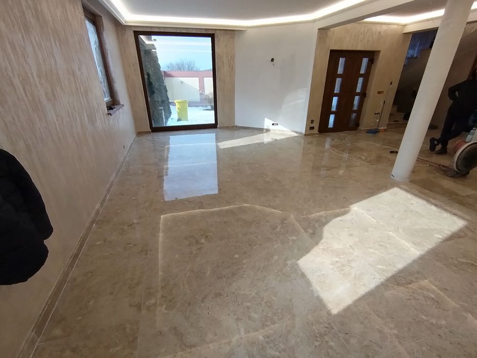 Șlefuire Lustruire Marmura Granit Mozaic Travertin