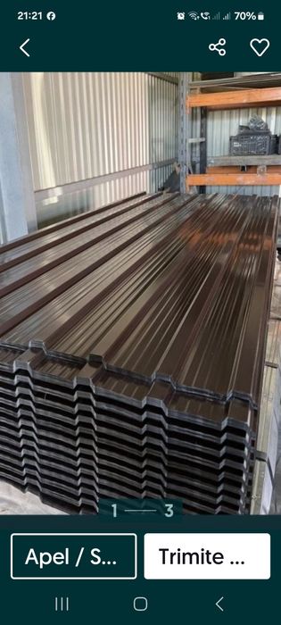 Tablă acoperiș și gard