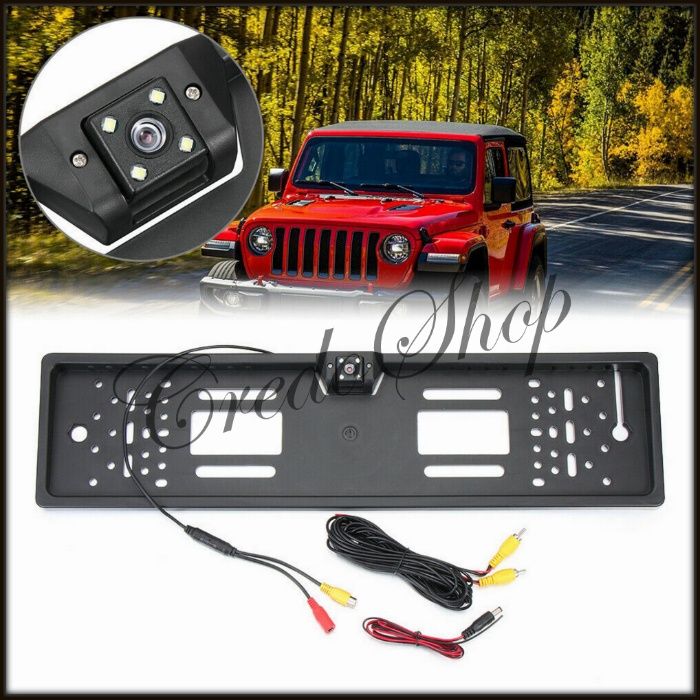 Промо!Рамка за Номер+Камера с ъгъл 140 градуса