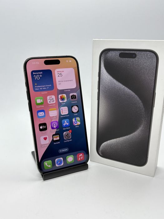 Iphone 15 PRO - 512Gb - Stare FT Buna + Garantie
