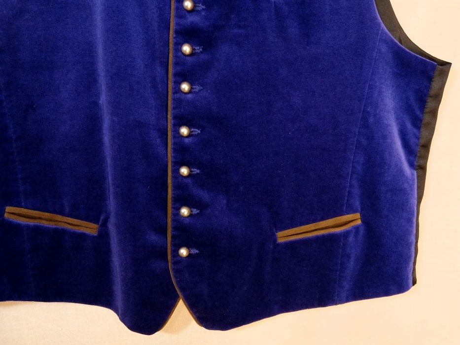 Veste bavareze Nr 54/56 vesta catifea Tracht Oktoberfest vanatoaret