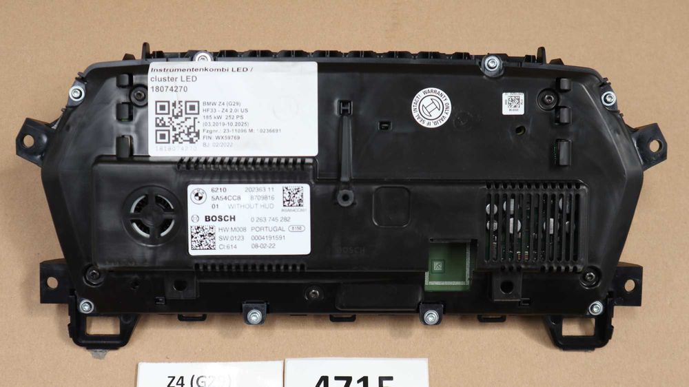 Километраж Километражно табло БМВ Ф40 Ф44 Z4 Г29 Дизел