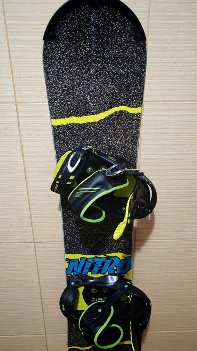 Placa snowboard nitro 130-132- legaturi boots Burton