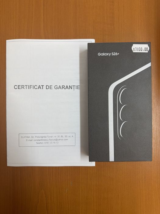 Samsung galaxy s26+, nou/sigilat, garantie