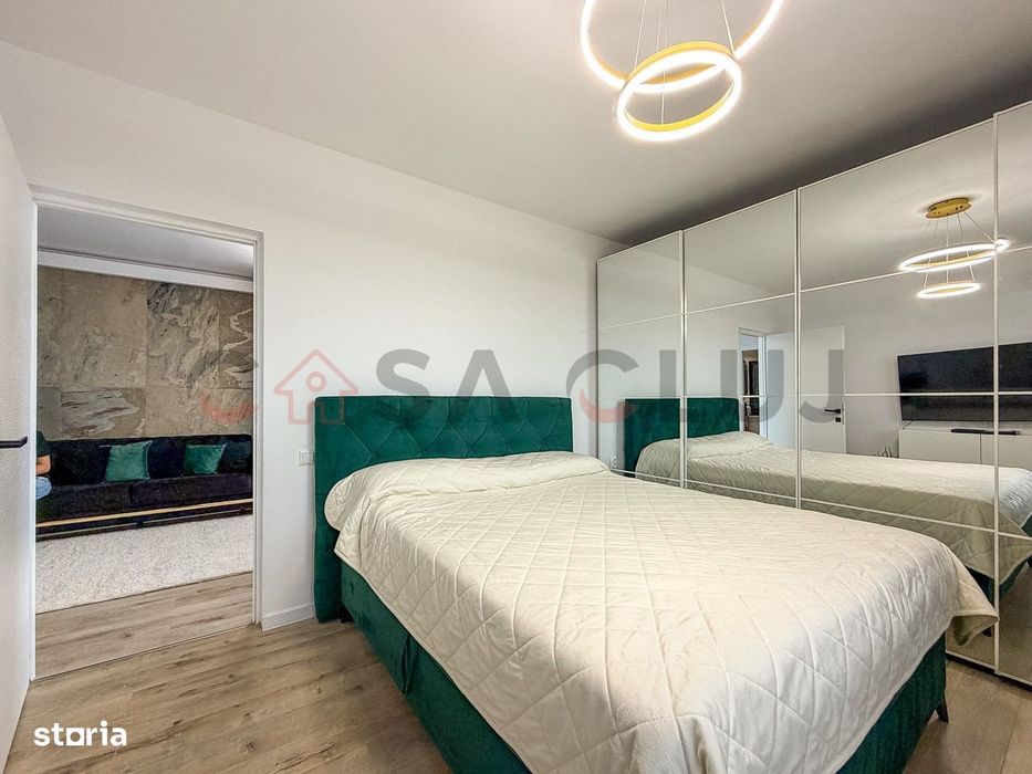 Apartament cu 2 dormitoare + living cu bucatarie open space — fotografia 1