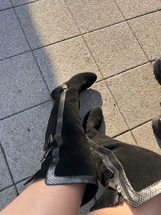 Велурени ботуши/чизми Michael Kors