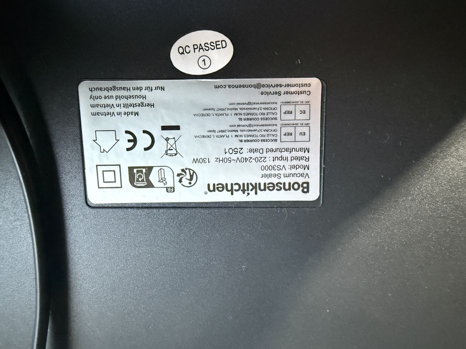 Vacuum bucatarie BonsenKitchen