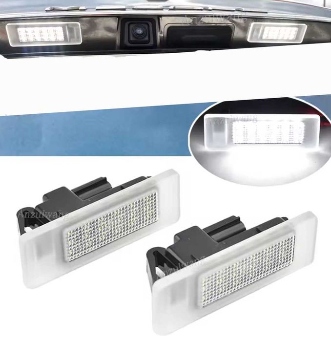 ЛЕД плафони за задния регистрационен номер за Renault Рено