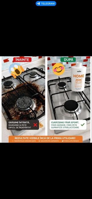 Solutie pt indepartarea grasimii  arse