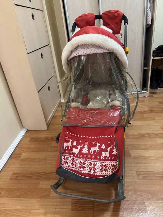 Продам санки коляска