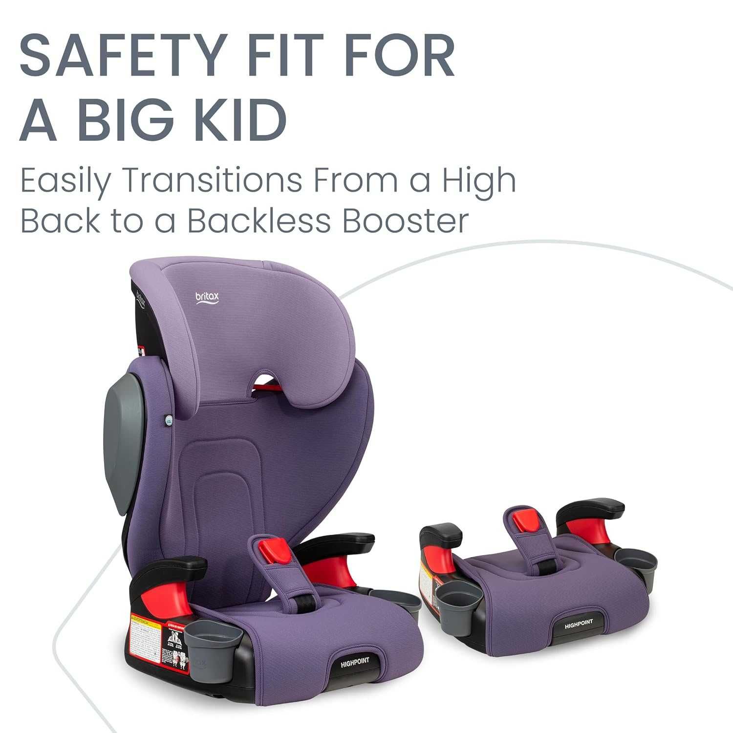 Britax backless booster best sale