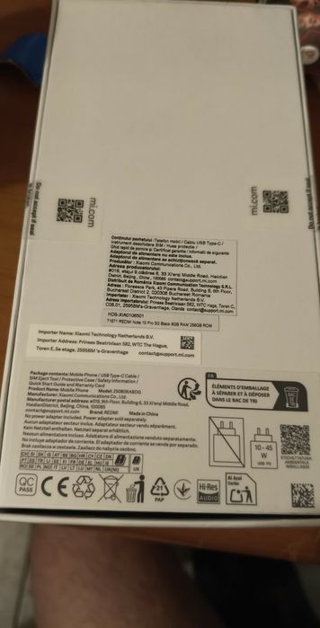 Vand xiaomi redmi note  15 pro 5 g  si Xiaomi redmi 9T pro