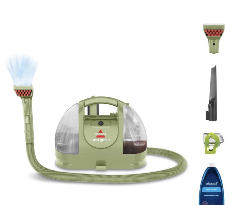 Перяща прахосмукачка / Аквасмукачка за тапицерии и петна Bissell Little Green (4098N)