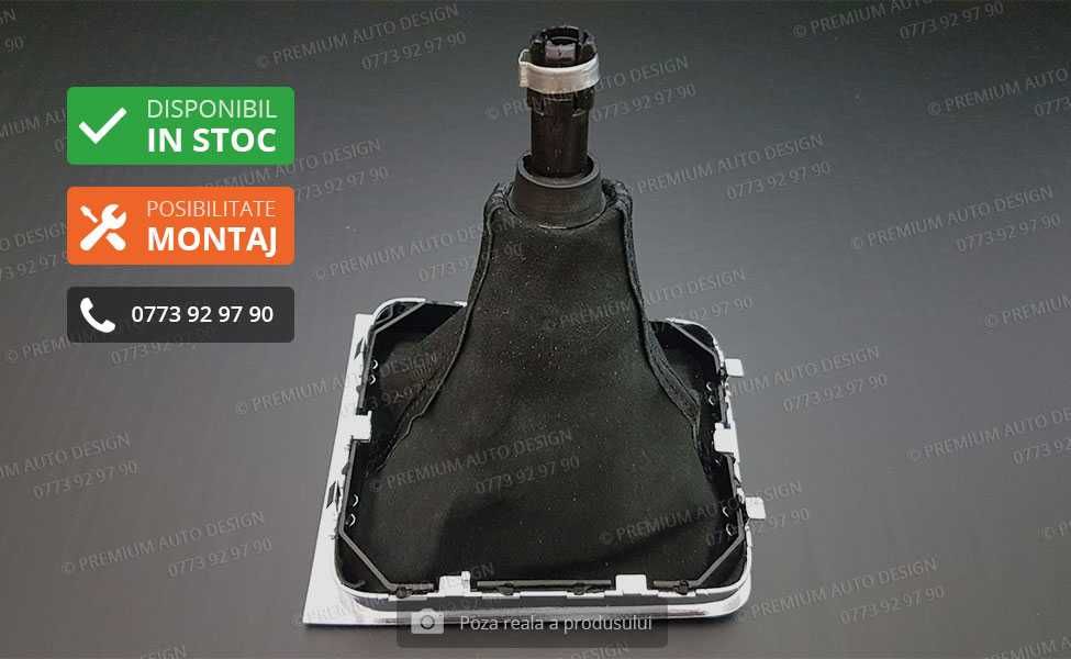 Schimbator viteze PIELE NATURALA (model 1) - VW Passat B6 / CC