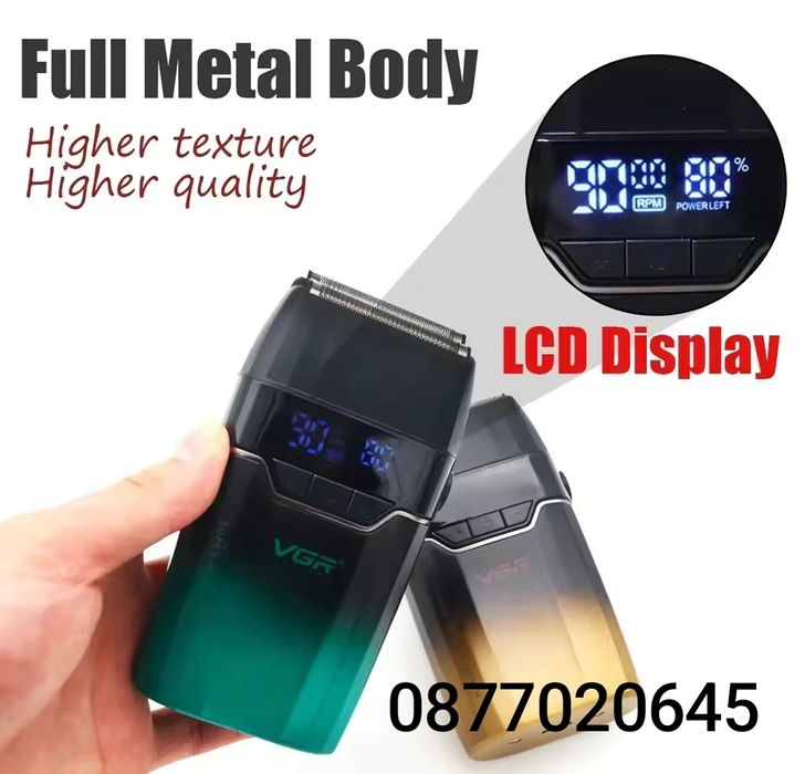 VGR 640 S3 3-в-1 машинка за подстригване за мъже професионален комплет