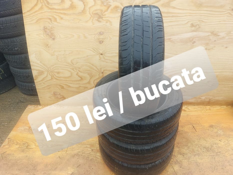 150 lei bucata! Set anvelope de vara 225 55 r17C Continental ContivanContact dot 2022/2019