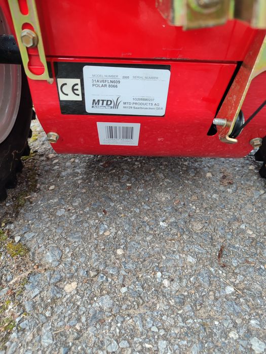 Роторен снегорин mtd