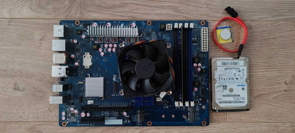 CPU Intel i3-6100, FZ170, DDR4 8GB, HDD