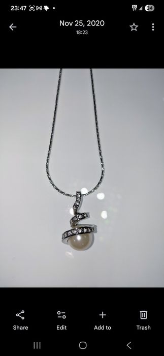 Комплект бижута Нежна перла на Bokacha