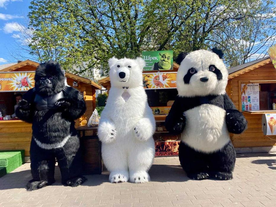 Костюм на бяла мечка