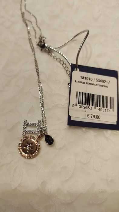 Lantisor Swarovski cu pandantiv zodiac -nou