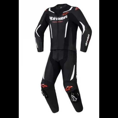 КОЖЕН ЕКИП ALPINESTARS 2PCS GP Force V2 Black/White/Fluo Red