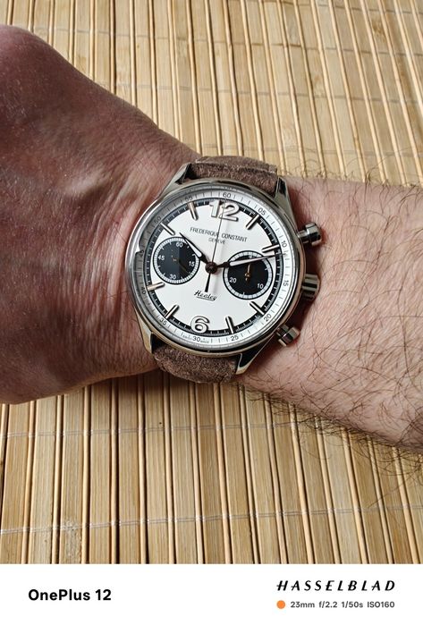 Frederique Constant Vintage Rally Healey Chronograph  Limited Edition!