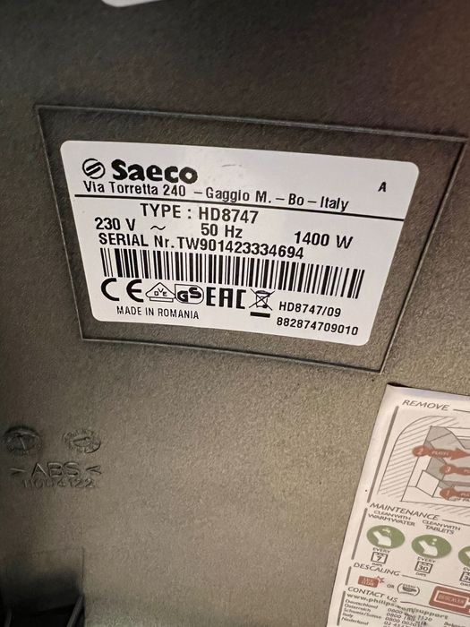 Philips Saeco X Small