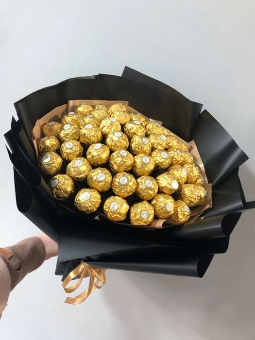 Шоколадные букеты Новогодние