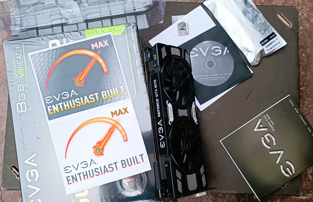Vand EVGA 1070 8GB with box