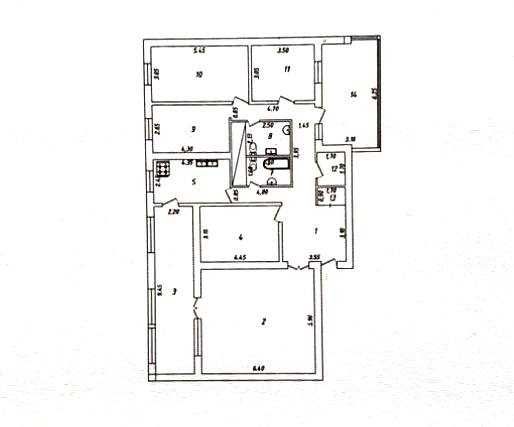 5-ти комнатная спецплан на Дружбе Народов ID: 3175