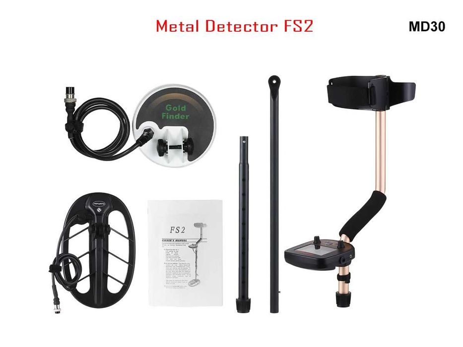 Detector de metale pentru aur cu aplicație largă