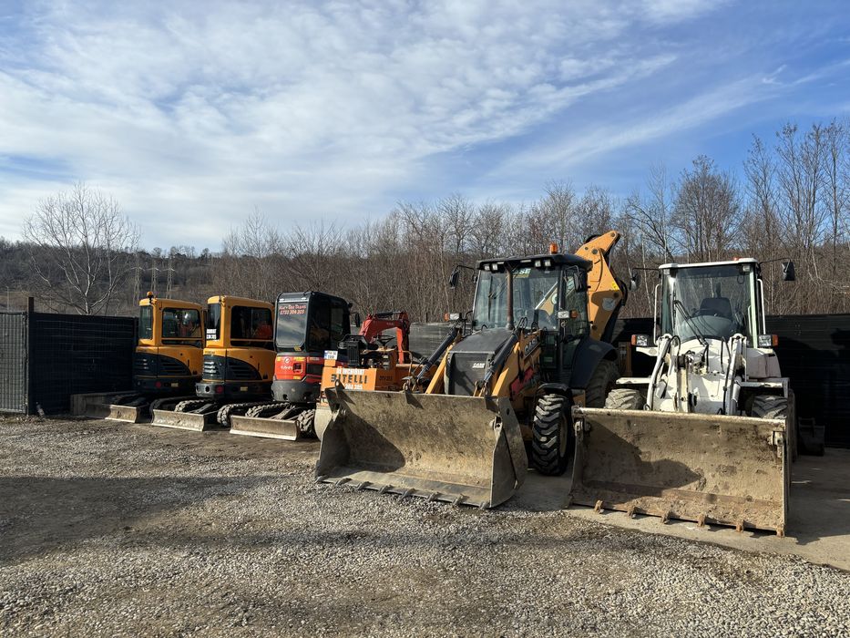 Nisip balast piatra pamant excavator buldoexcavator