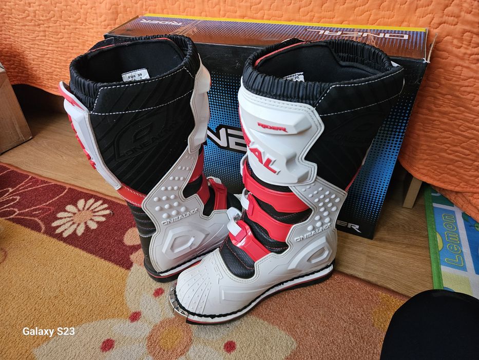 Мотокрос ботуши O'neal Rider red/white