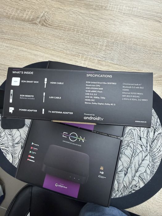 Android Smart Tv Box EON SDSTB02 - нови