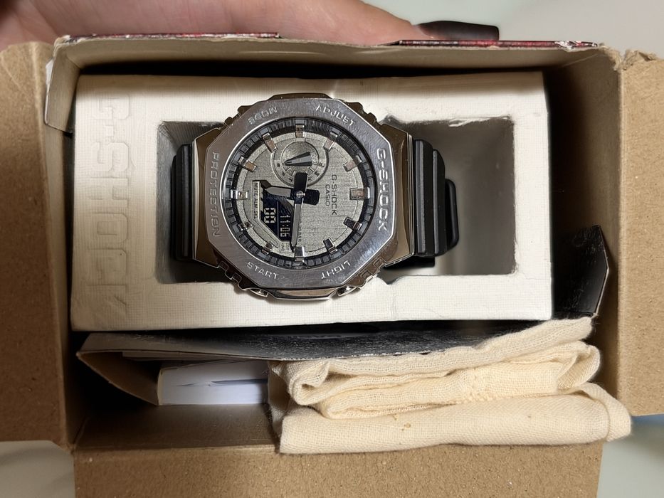 Ceas casio G-shock unisex black ceas cronograf