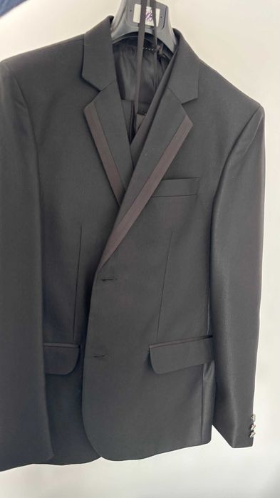 sacou  marimea 50 ( L ) costum cu vesta marimea 48