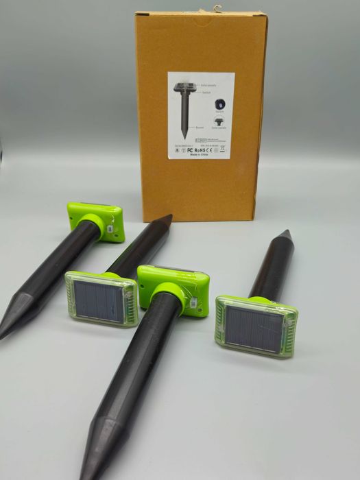 Соларни ултразвукови репелери за гризачи –комплекти. (в кутия × 4 бр.)