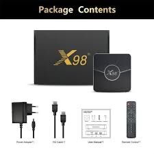 X98 plus 4/32gb smart tv box
