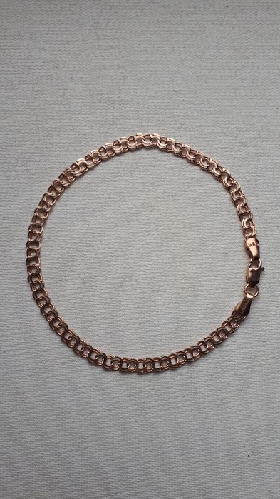 кардинал браслет, красный золото 585-проба,