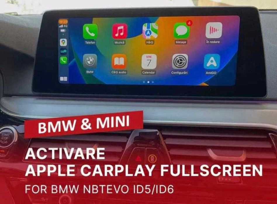 Cod FSC Harti / CarPlay / Video in Miscare / Full Screen / BMW NBT EVO