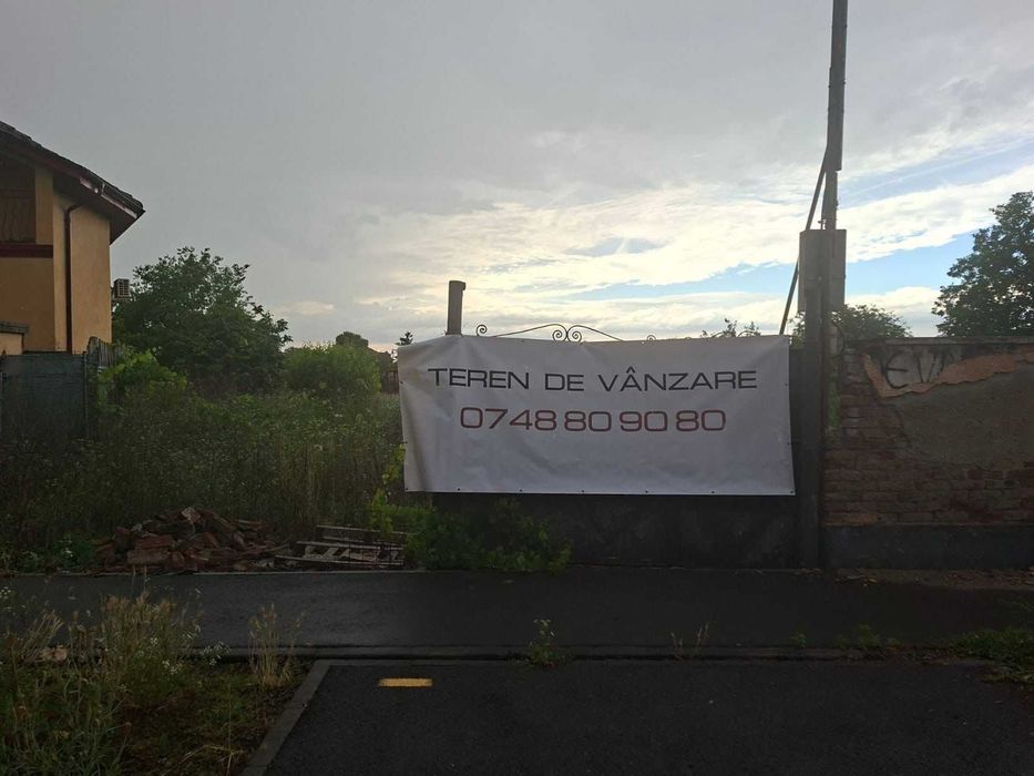 Proprietar – Teren intravilan 962 mp, Aradul Nou, Str. Muncii, toate utilitățile